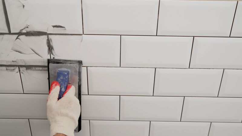 Wall Grout Repair